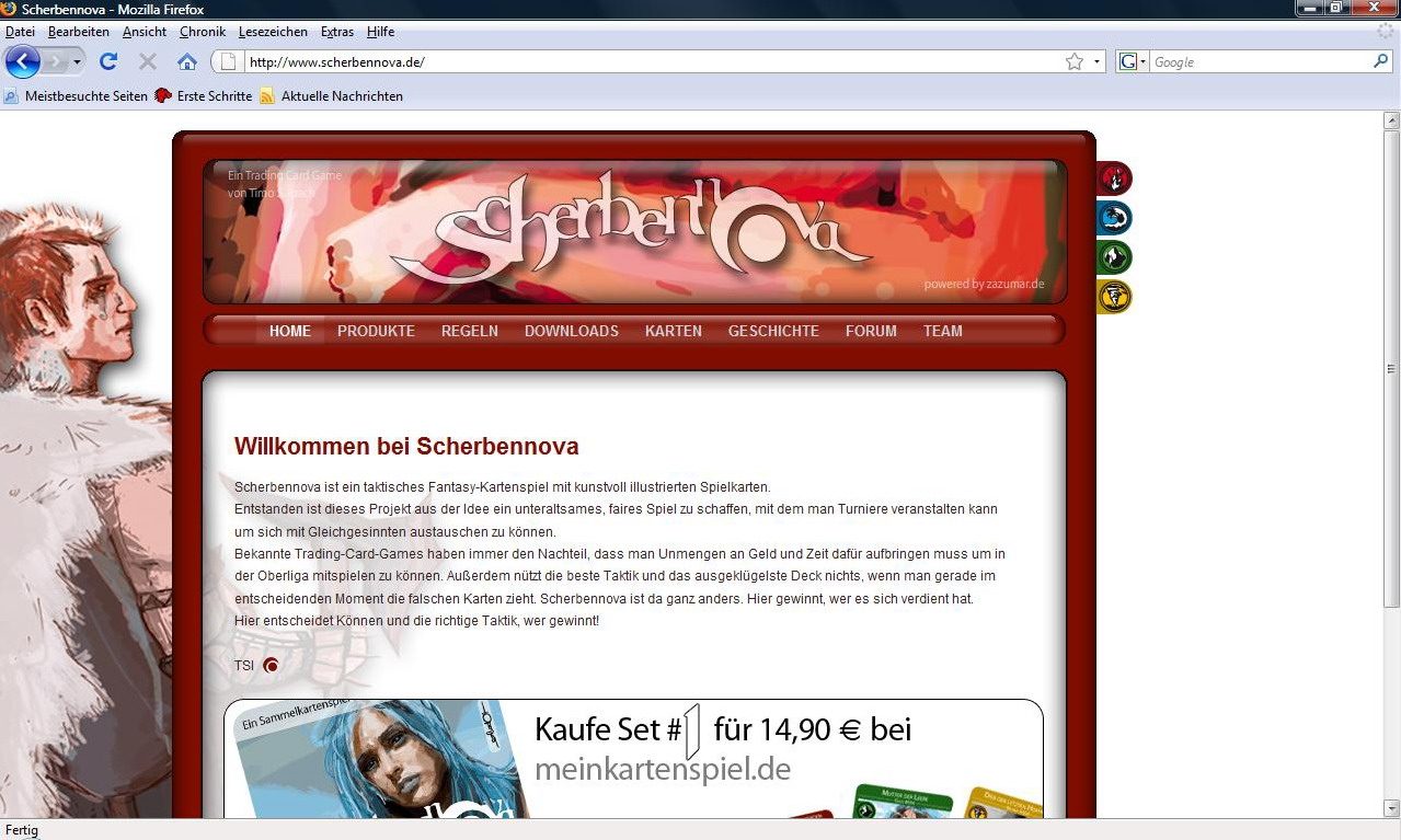 Scherbennova Homepage